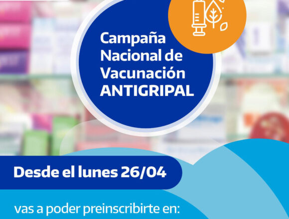 PAMI se suma la campaña nacional de vacunación antigripal