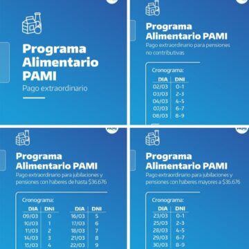 PAMI : plan alimentario