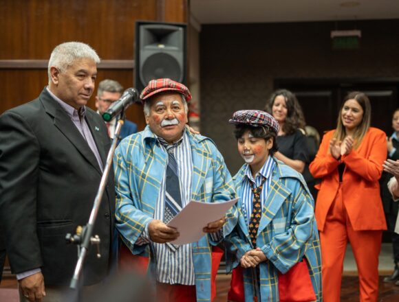 Una chispa de amor y sonrisas que nació en Villa Mercedes