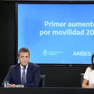 El gobierno anunció el primer aumento del año para los jubilados  y pensionados