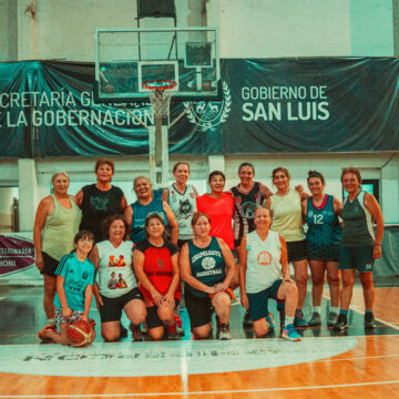 Maxibásquet +60: mujeres de San Luis que desafían la edad y compiten con pasión